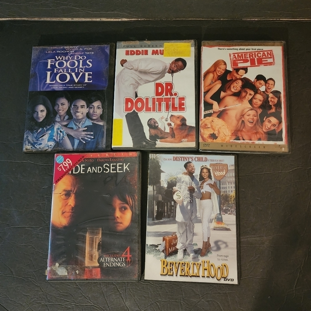 Dvds Bundle of 5
